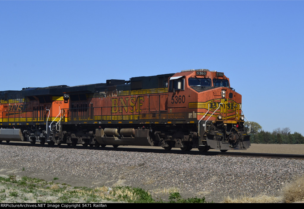 BNSF 5360 - Roster
